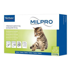 Milpro Kitten 0 a 2 KG X 4 Tabletas