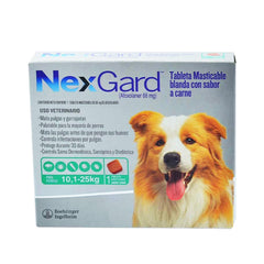 NexGard® 10 a 25 kg