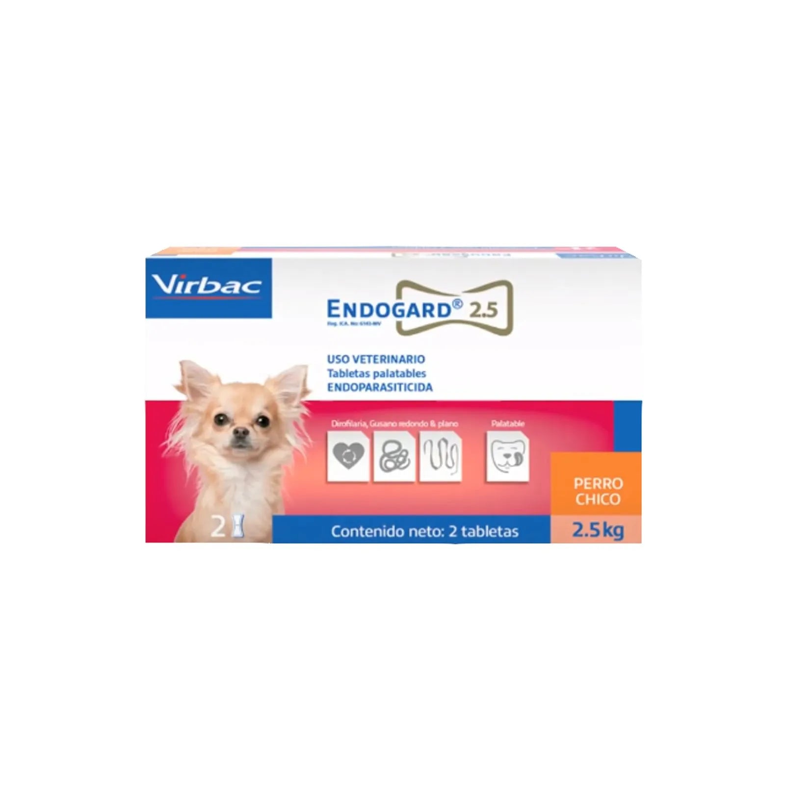 Endogard® 2.5 Caja X 2 Tabletas