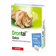 Drontal Gato 4 KG Caja X 2 Tabletas