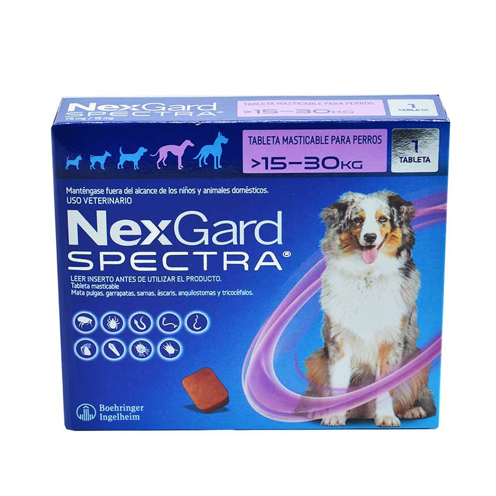 NexGard® Spectra 15 a 30 kg