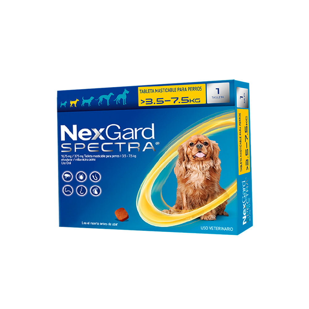 NexGard® Spectra 3.5 a 7.5 kg
