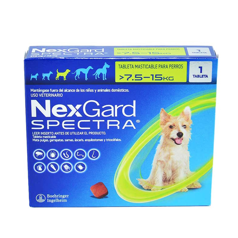 NexGard® Spectra 7.5 a 15 kg